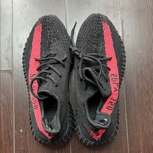 Yeezy Boost 350 V2 Black and Red